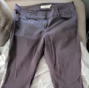 Torrid twill trouser skinny pants. Size 18